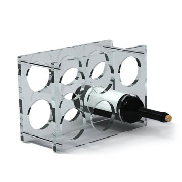 5mm Retail Perpex Display Rack for Wine Promoting Acrylic Display Box